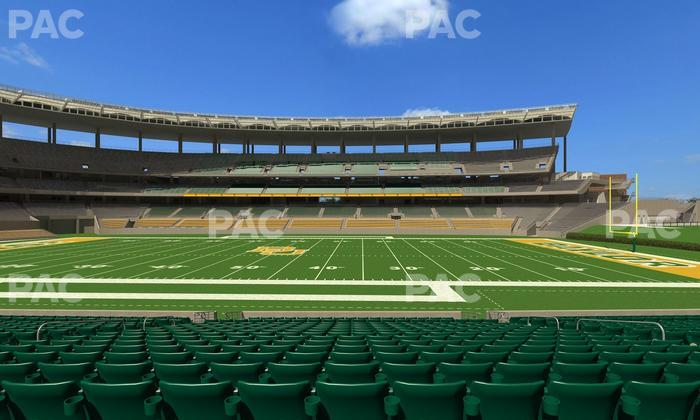 McLane Stadium - Section 105 Seat View