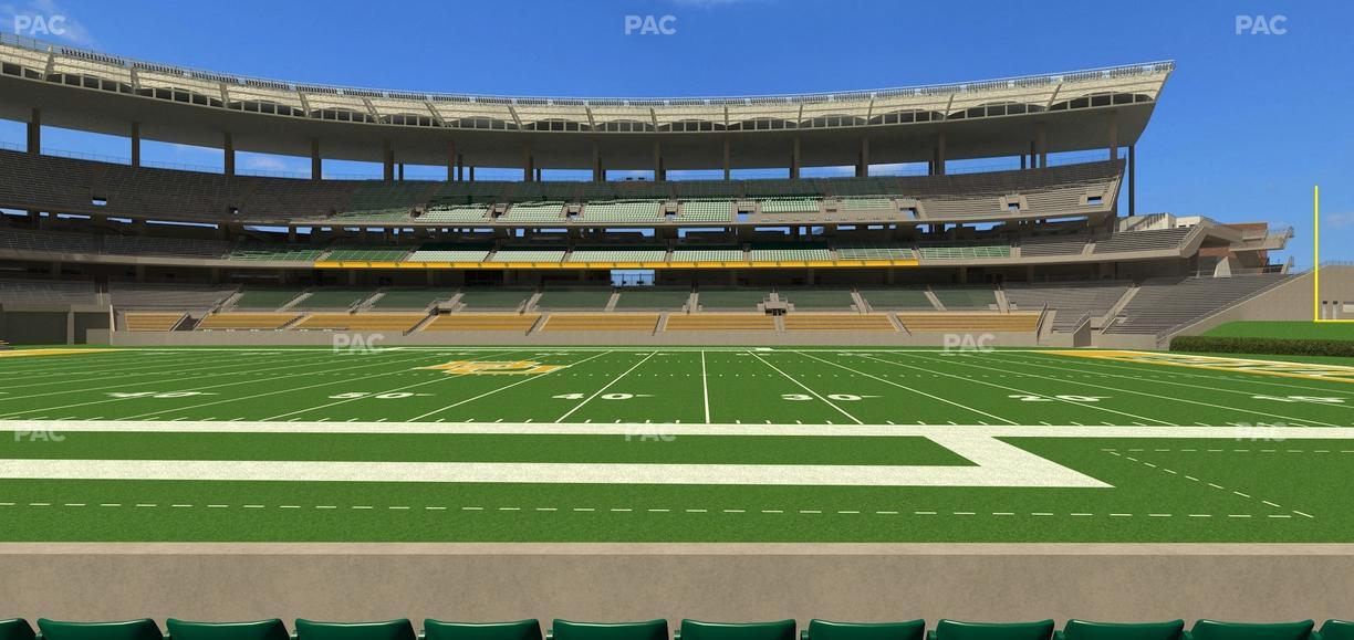 McLane Stadium - Section 105 Seat View