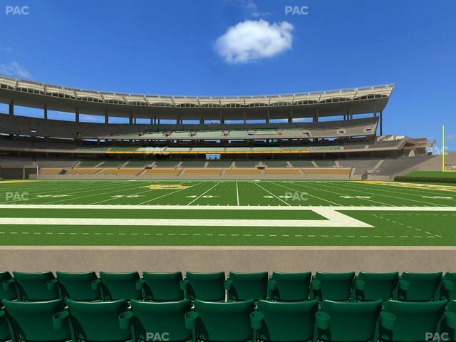 McLane Stadium - Section 105 Seat View