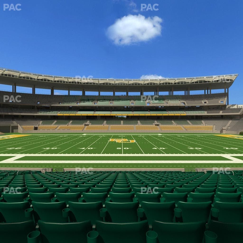 McLane Stadium - Section 106 Seat View