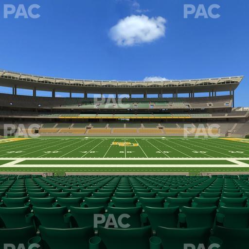 McLane Stadium - Section 106 Seat View