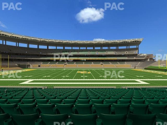 McLane Stadium - Section 106 Seat View