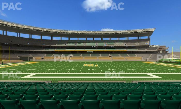 McLane Stadium - Section 106 Seat View