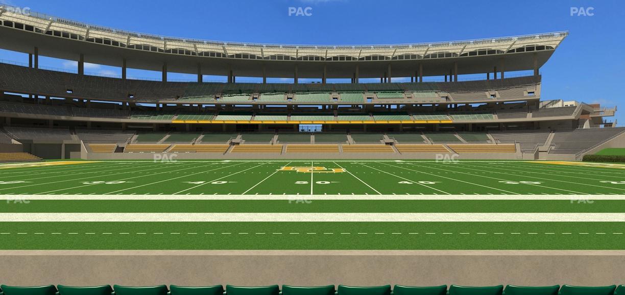 McLane Stadium - Section 106 Seat View