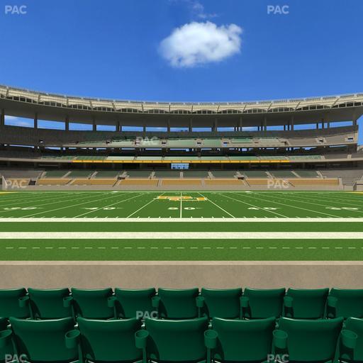 McLane Stadium - Section 106 Seat View