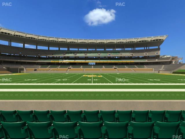 McLane Stadium - Section 106 Seat View