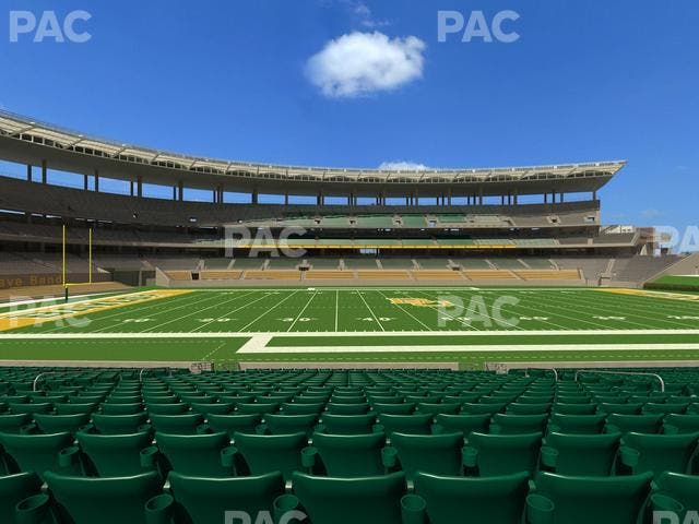 McLane Stadium - Section 107 Seat View