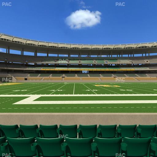 McLane Stadium - Section 107 Seat View