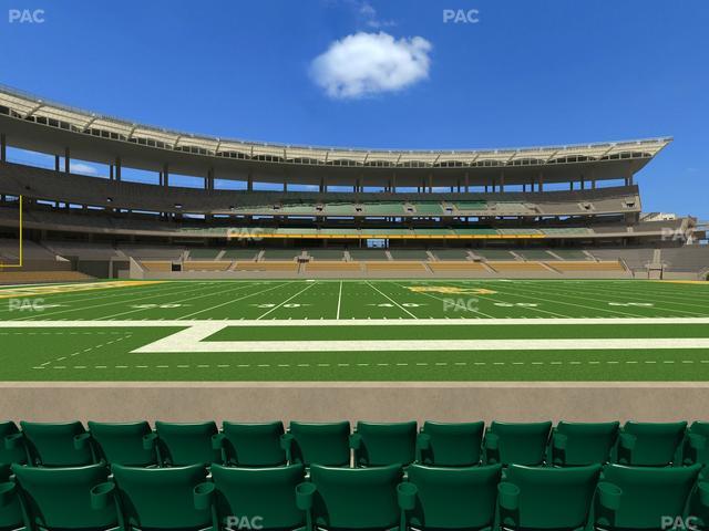 McLane Stadium - Section 107 Seat View