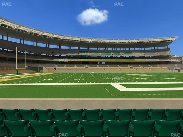 McLane Stadium - Section 108 Seat View