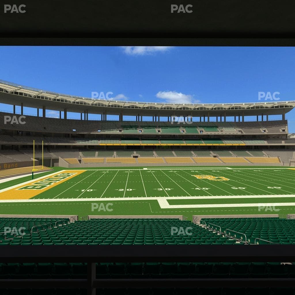 McLane Stadium - Section 108 Seat View