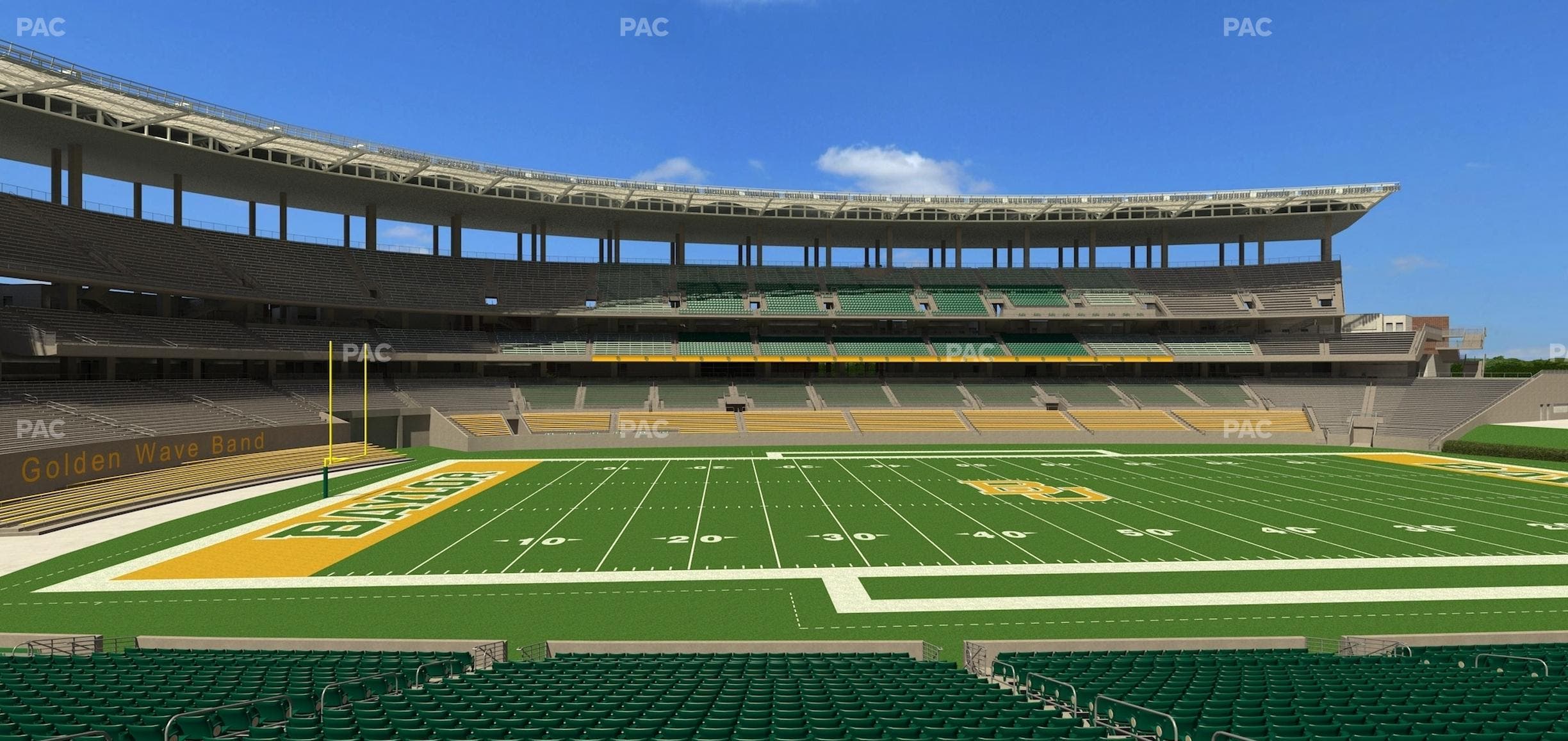 McLane Stadium - Section 108 Seat View