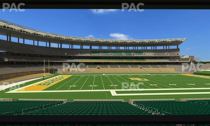 McLane Stadium - Section 108 Seat View