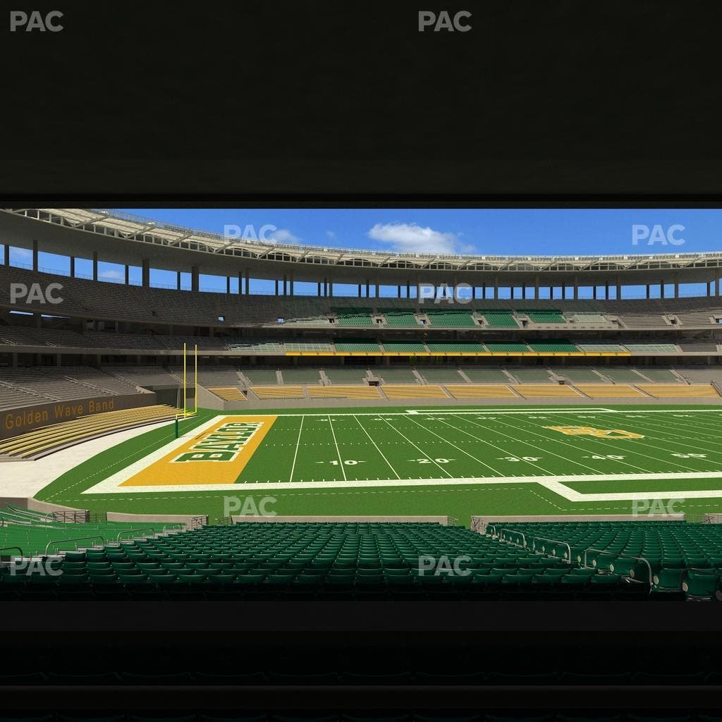 McLane Stadium - Section 109 Seat View