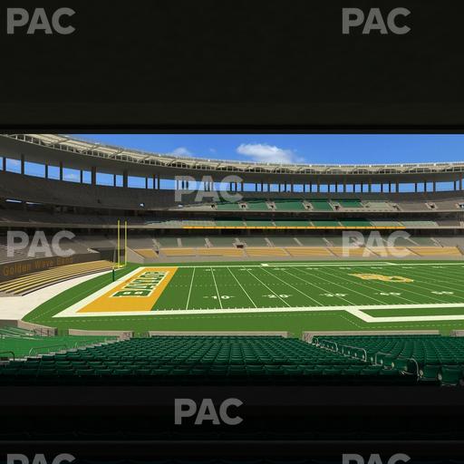 McLane Stadium - Section 109 Seat View