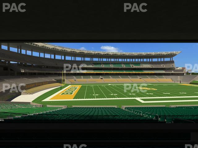 McLane Stadium - Section 109 Seat View