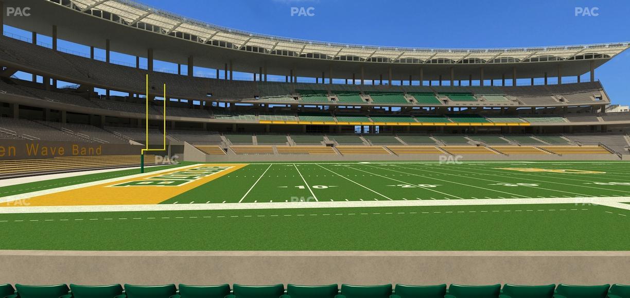 McLane Stadium - Section 109 Seat View