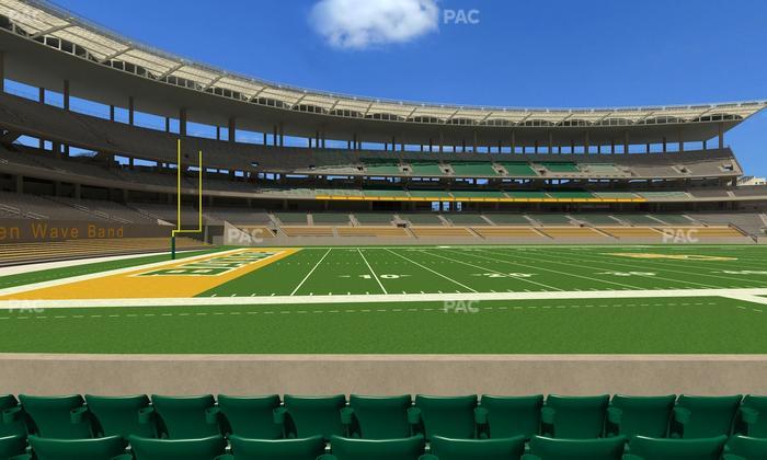 McLane Stadium - Section 109 Seat View