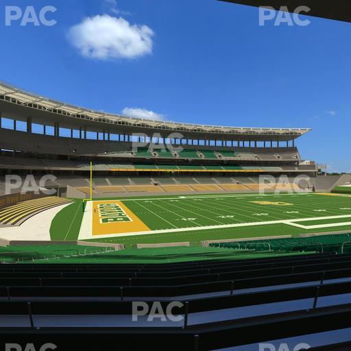 McLane Stadium - Section 110 Seat View