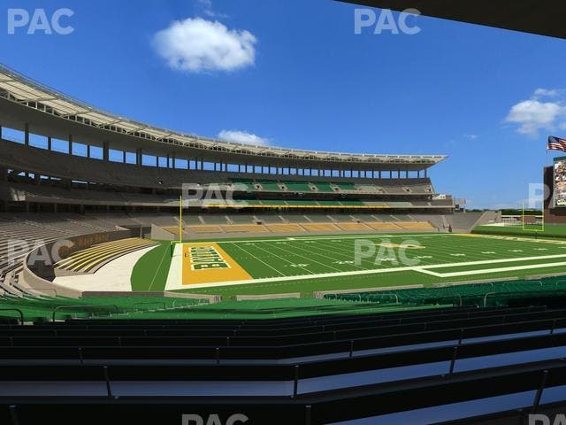 McLane Stadium - Section 110 Seat View
