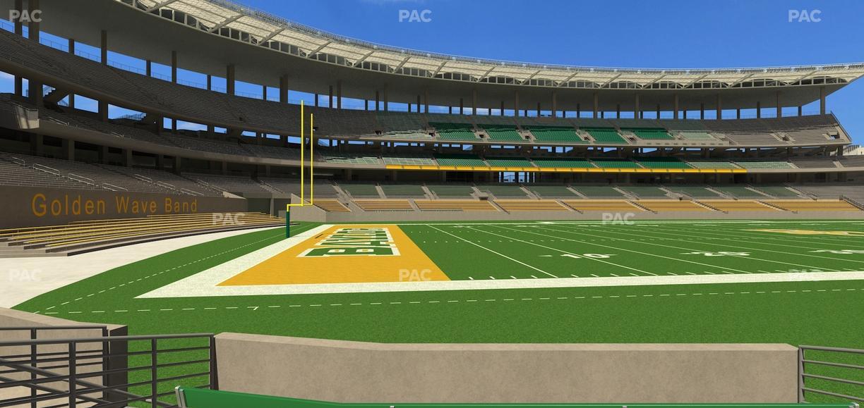 McLane Stadium - Section 110 Seat View
