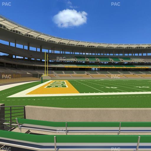 McLane Stadium - Section 110 Seat View
