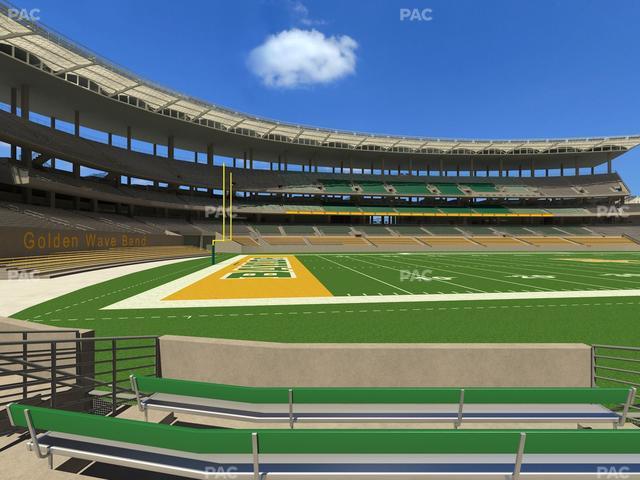 McLane Stadium - Section 110 Seat View