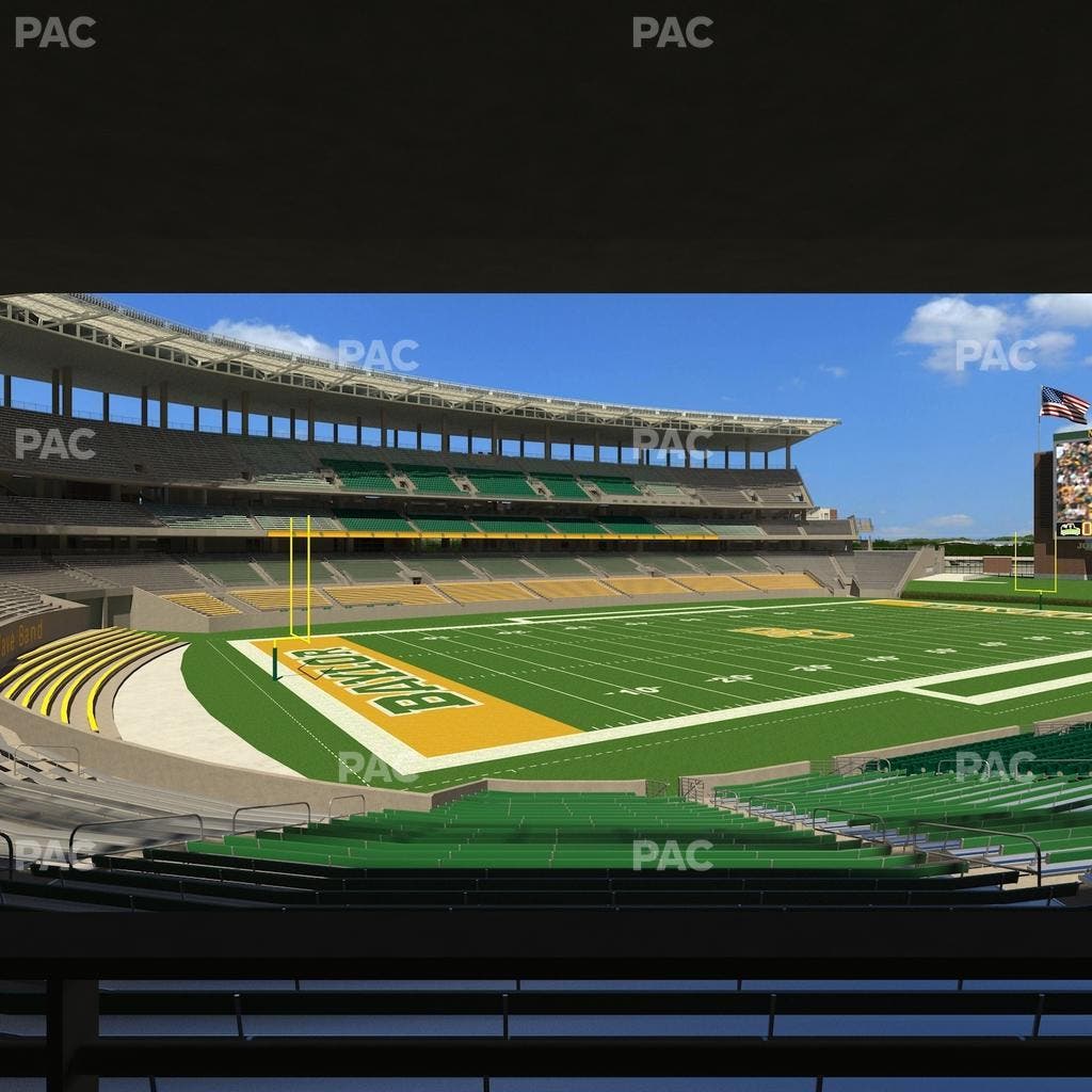 McLane Stadium - Section 111 Seat View