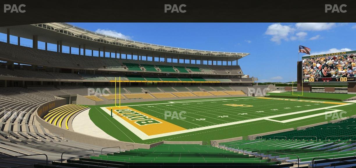 McLane Stadium - Section 111 Seat View