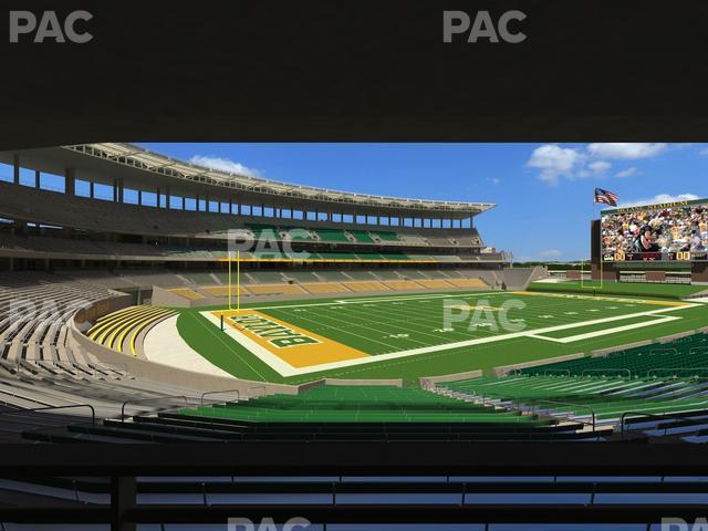 McLane Stadium - Section 111 Seat View