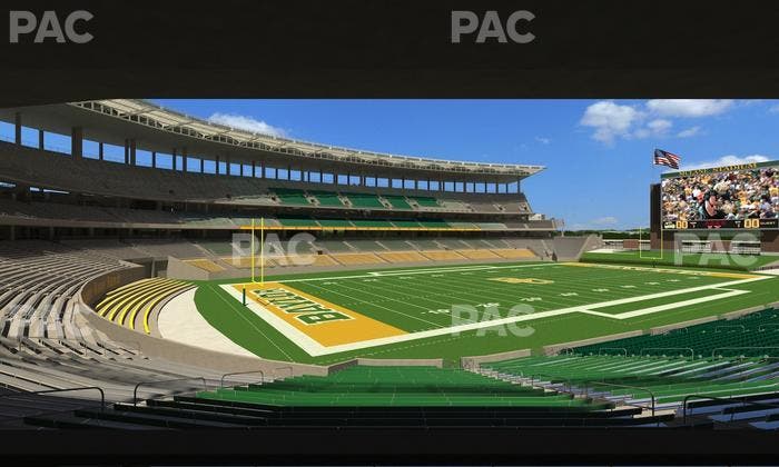 McLane Stadium - Section 111 Seat View