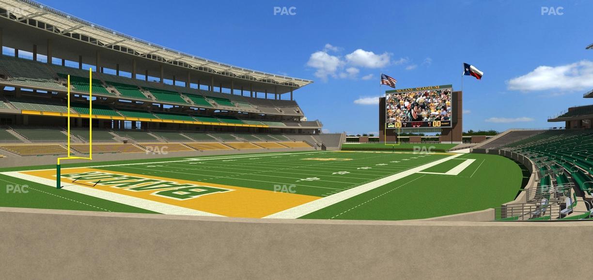 McLane Stadium - Section 112 Seat View