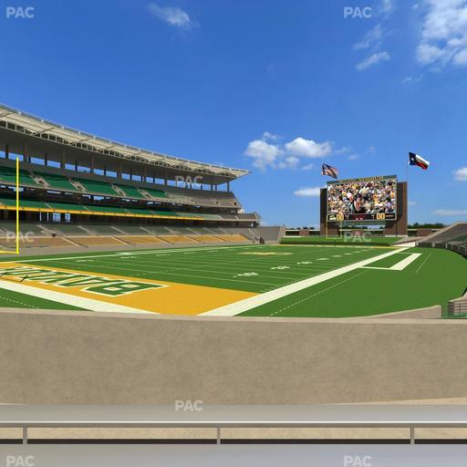 McLane Stadium - Section 112 Seat View