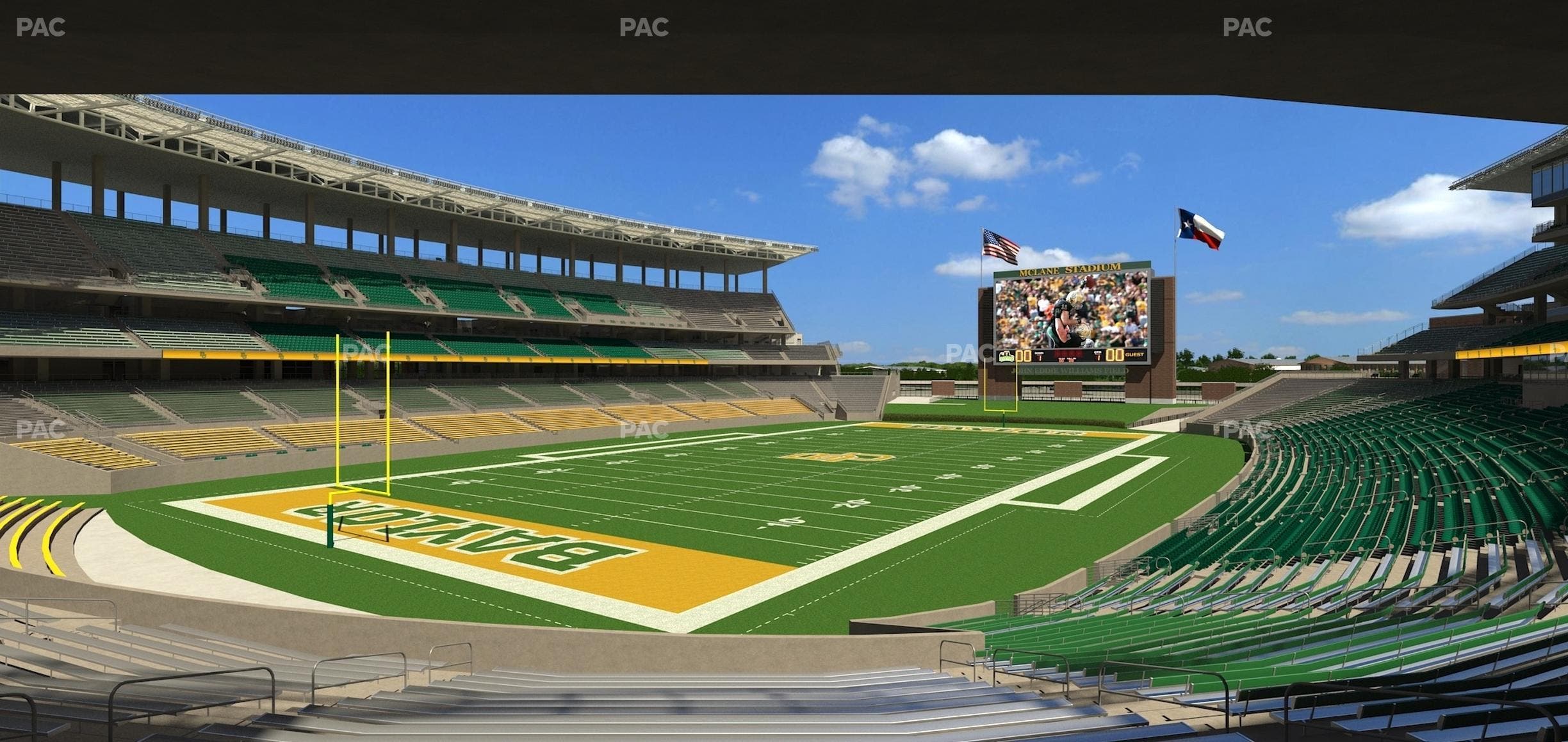 McLane Stadium - Section 112 Seat View