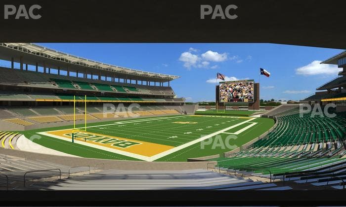 McLane Stadium - Section 112 Seat View