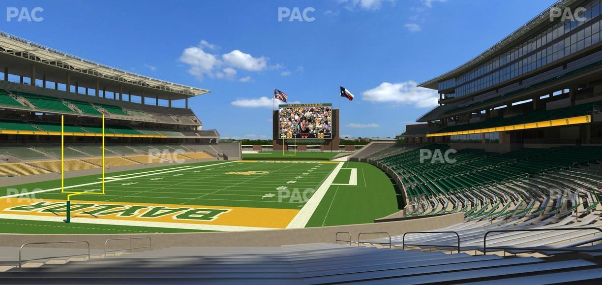 McLane Stadium - Section 113 Seat View
