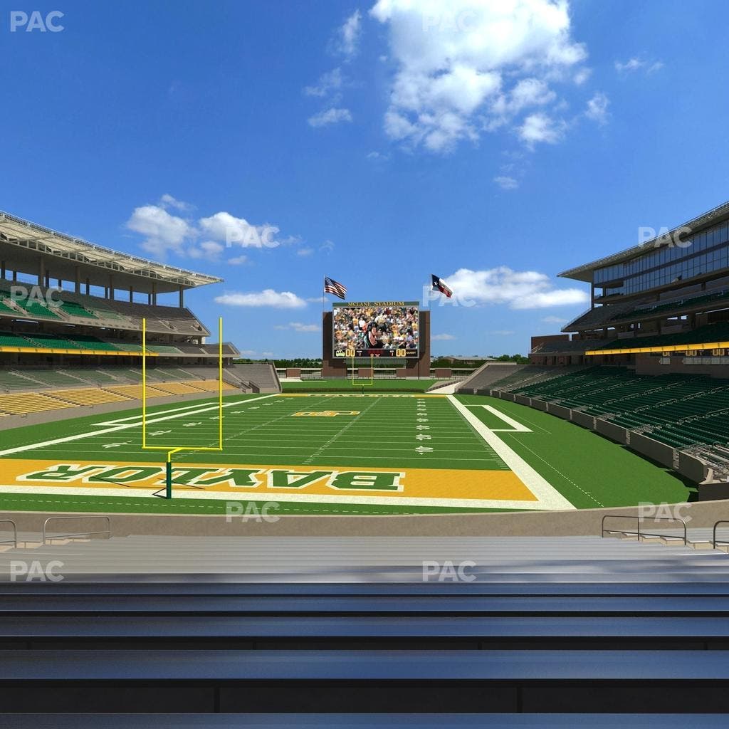 McLane Stadium - Section 114 Seat View