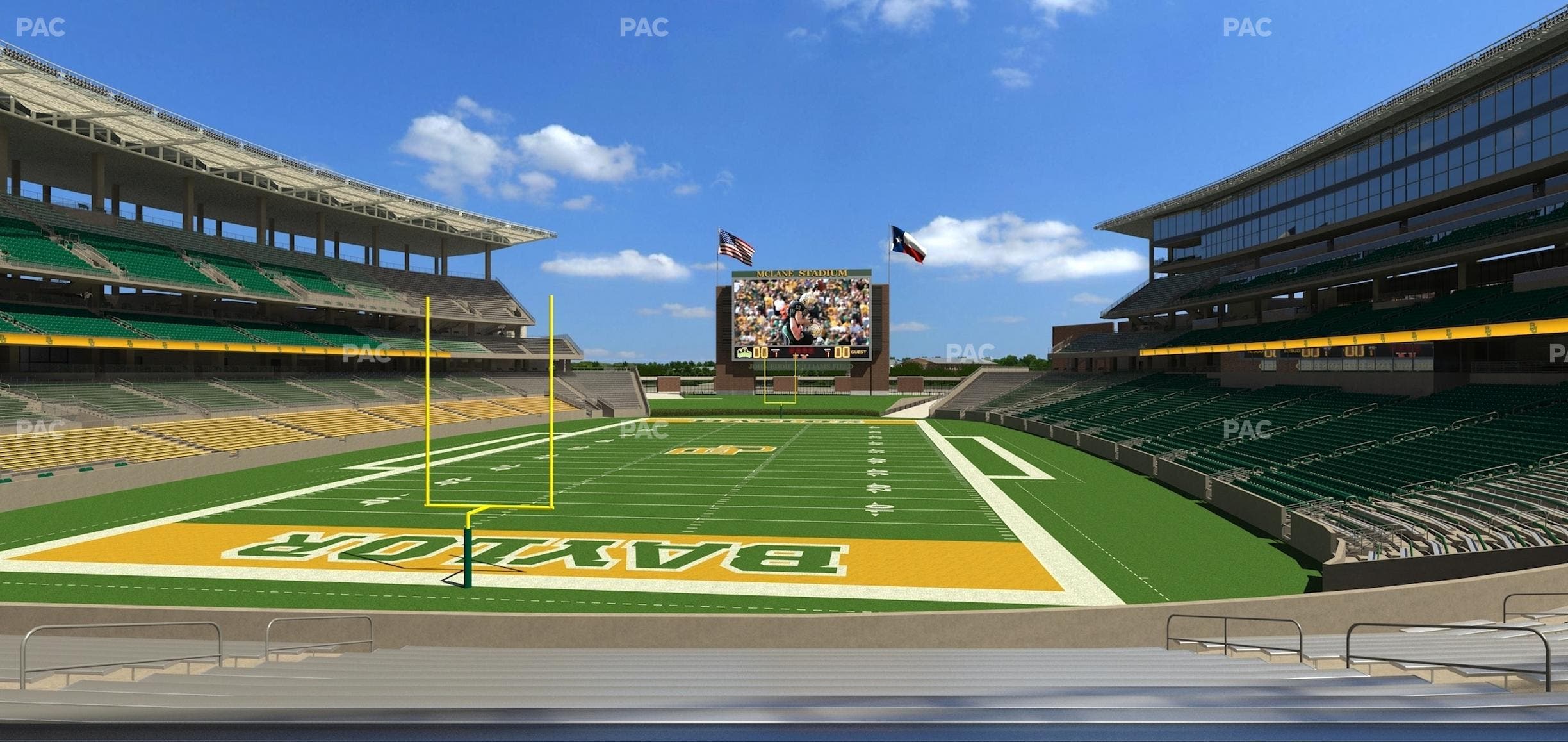 McLane Stadium - Section 114 Seat View