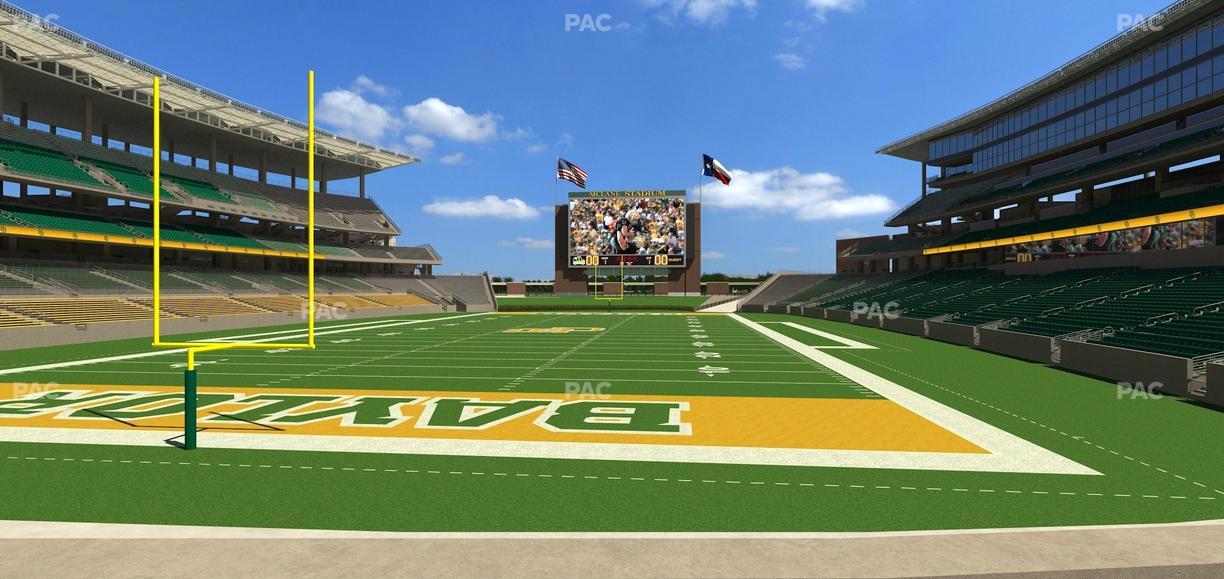 McLane Stadium - Section 114 Seat View