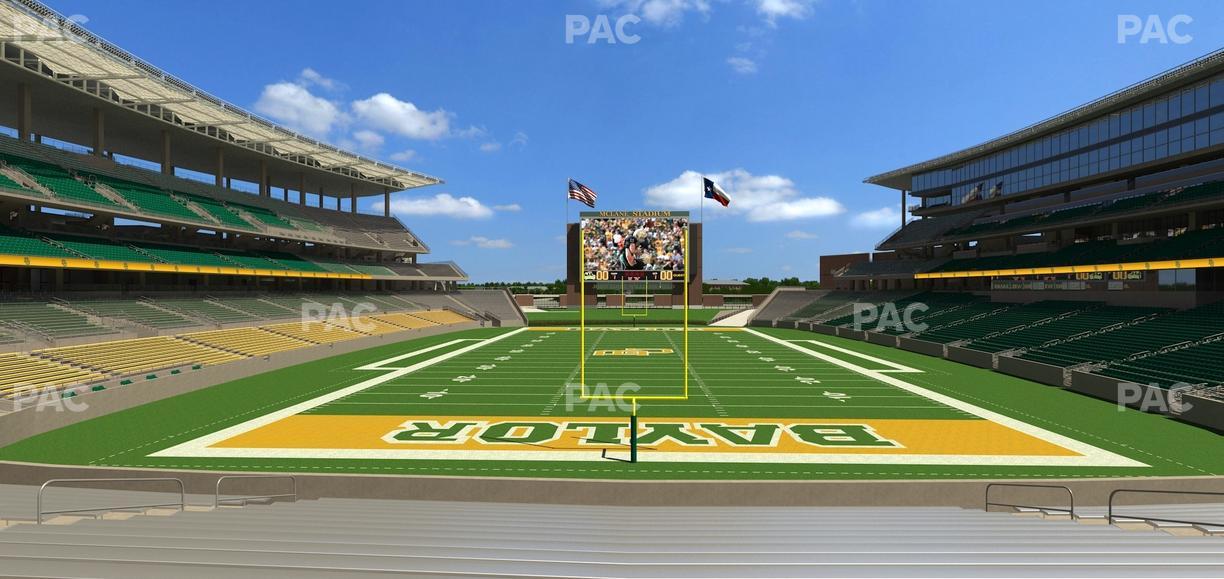 McLane Stadium - Section 115 Seat View