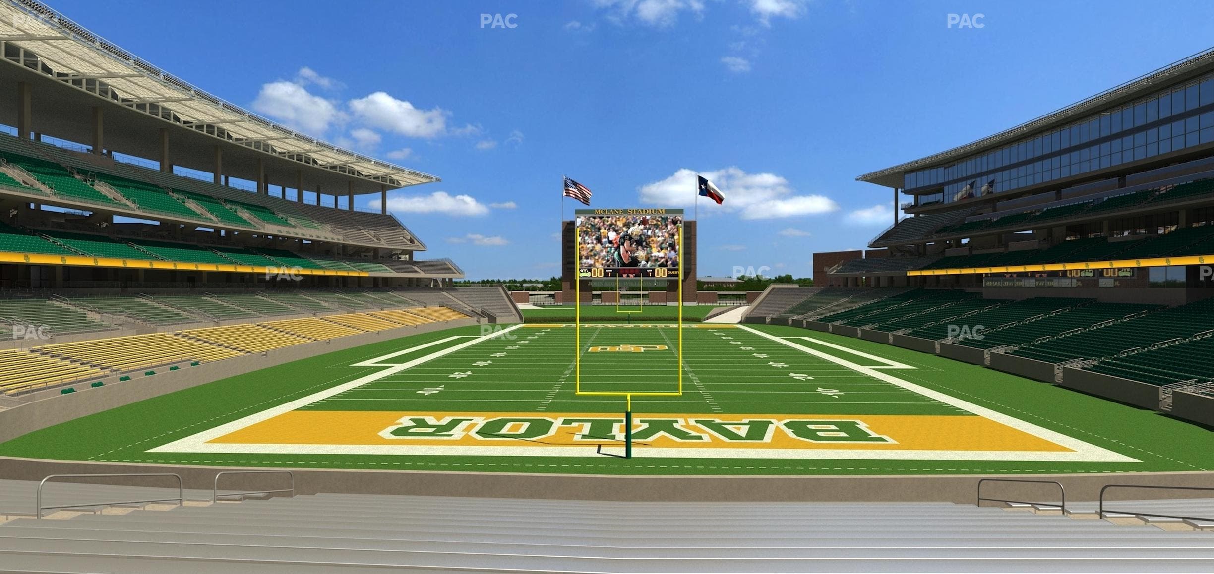 McLane Stadium - Section 115 Seat View