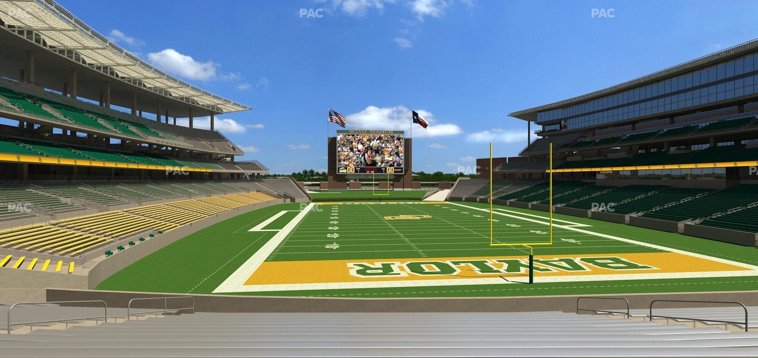 McLane Stadium - Section 116 Seat View