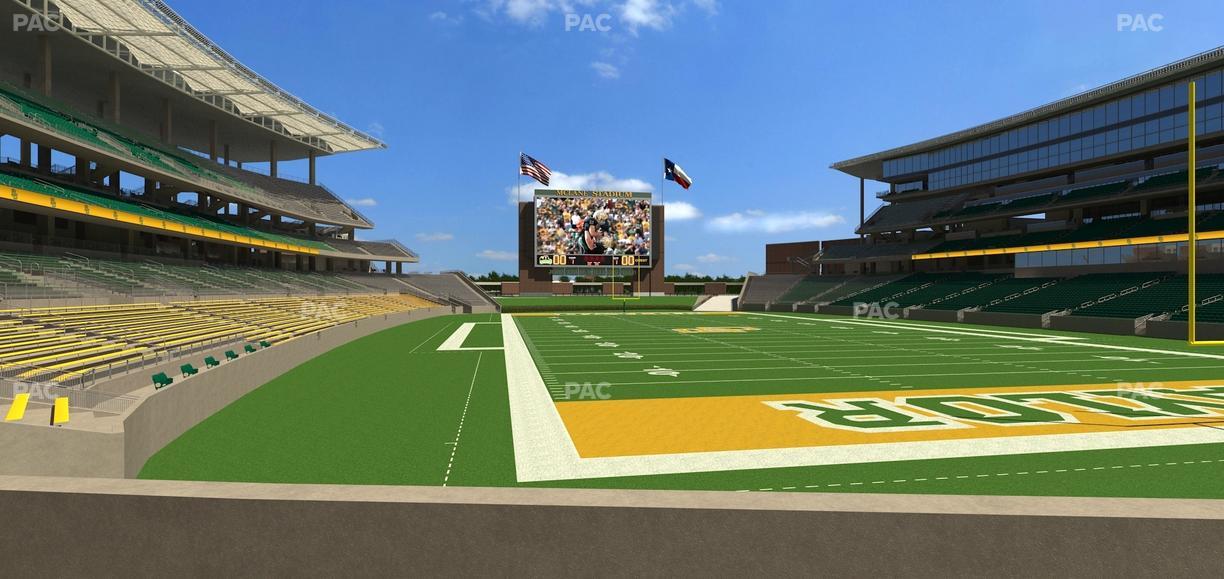 McLane Stadium - Section 117 Seat View