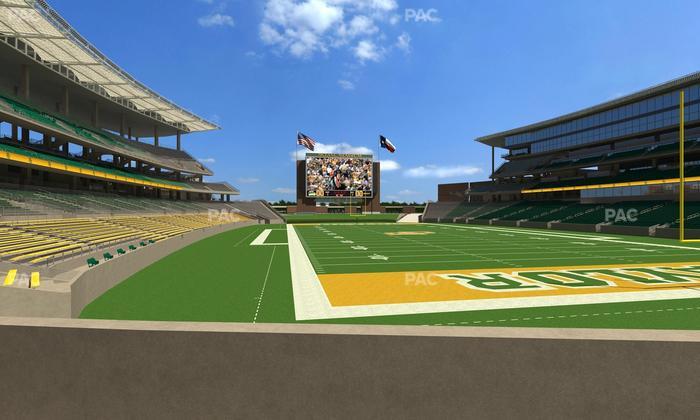 McLane Stadium - Section 117 Seat View