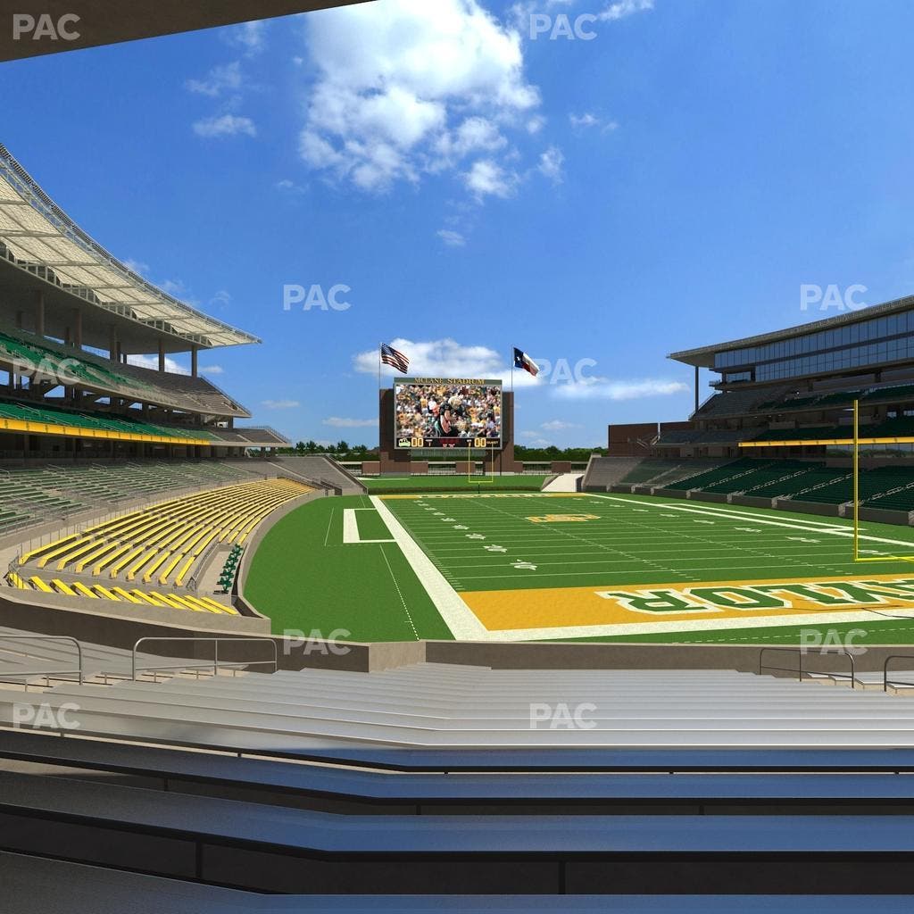 McLane Stadium - Section 117 Seat View