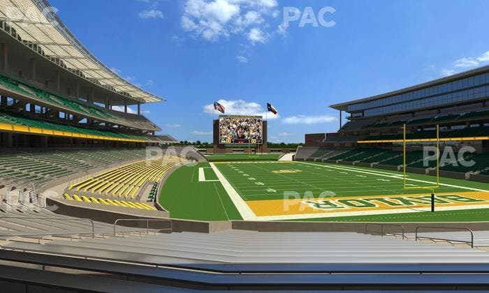 McLane Stadium - Section 117 Seat View