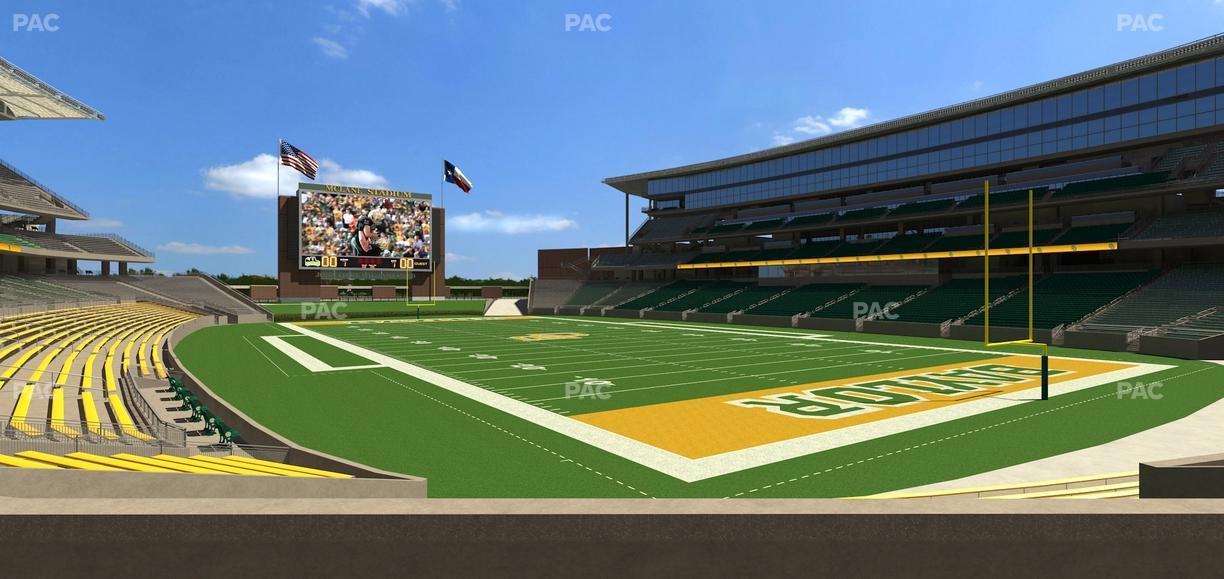 McLane Stadium - Section 118 Seat View