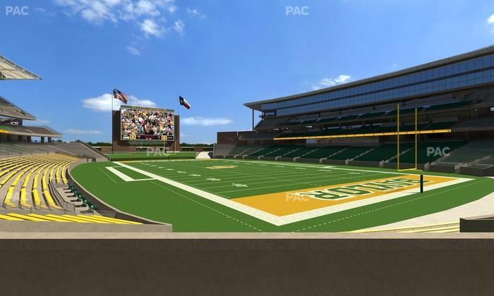 McLane Stadium - Section 118 Seat View