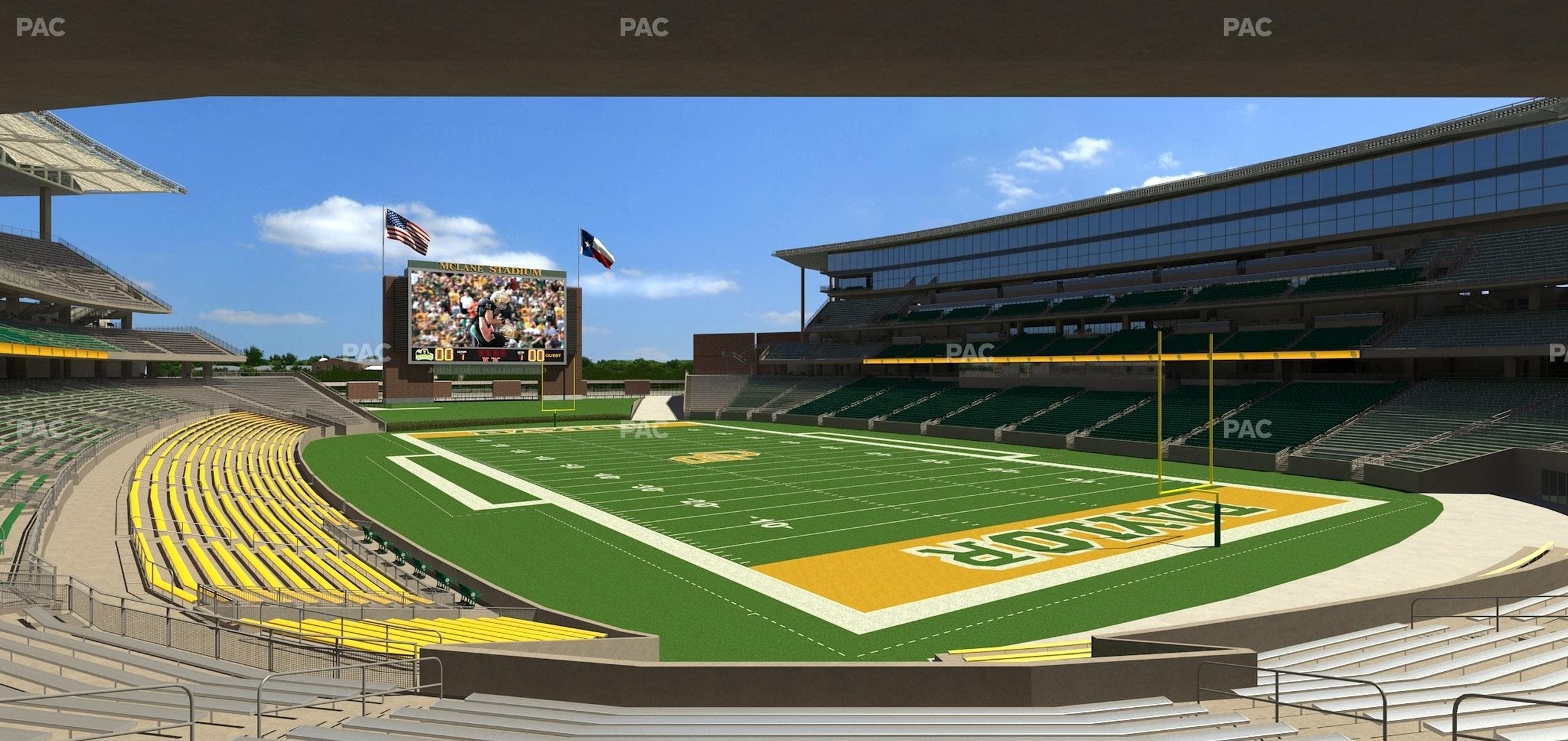 McLane Stadium - Section 118 Seat View