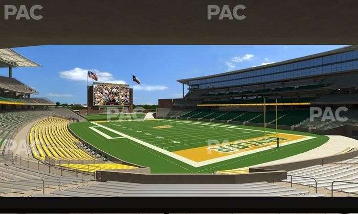 McLane Stadium - Section 118 Seat View